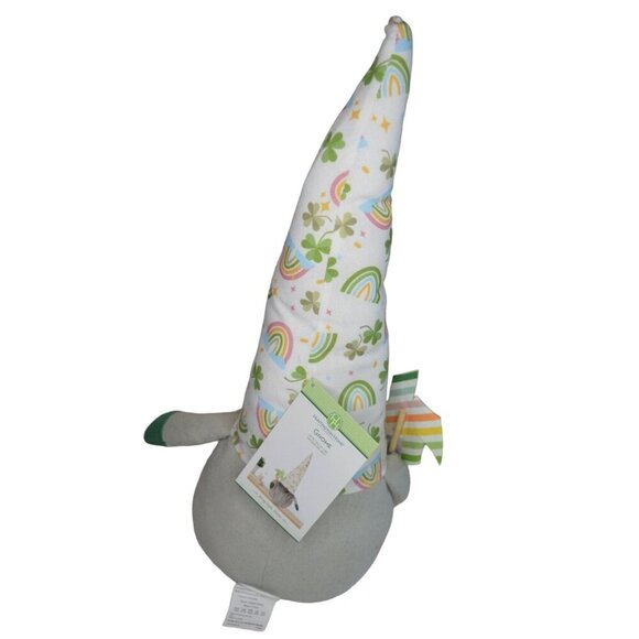 Huntington Home Spring St. Patrick's Day Gnome Decoration - Rainbow & Clover Hat - Picture 5 of 5